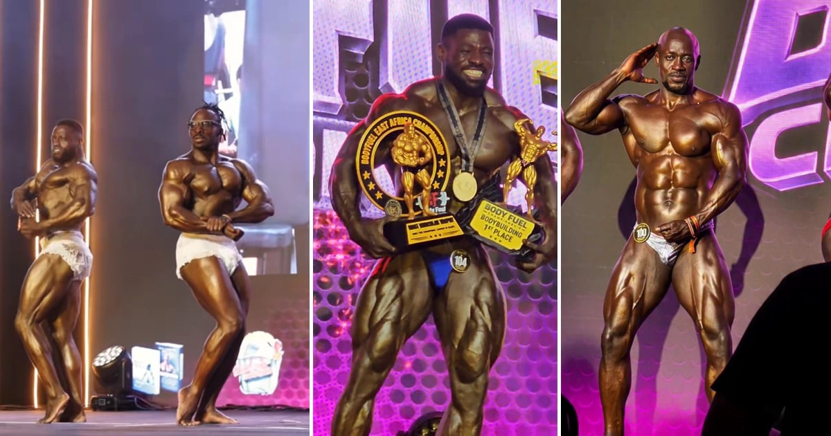 From left: Gachau, Fid Phil, King Cobra and Peter Ochino at the Body Fuel Championship 2026