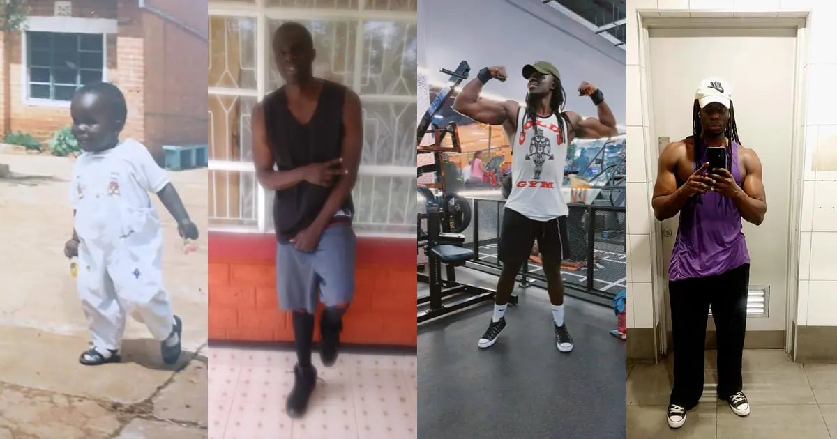 Rogers Adinda transformation from childhood obesity to natural bodybuilding
