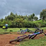 Post-ride rest stop in Limuru