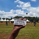Race bib at Hyrox 254 Series 2