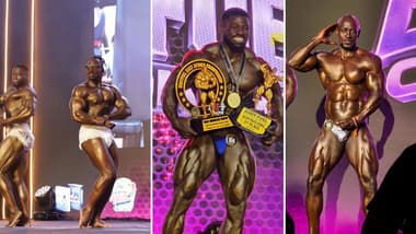 From left: Gachau, Fid Phil, King Cobra and Peter Ochino at the Body Fuel Championship 2026