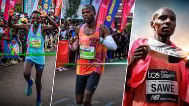 Eldoret City Marathon 2026 highlights featuring Koech, Chesang and London Marathon 2026 winner Sabastian Sawe