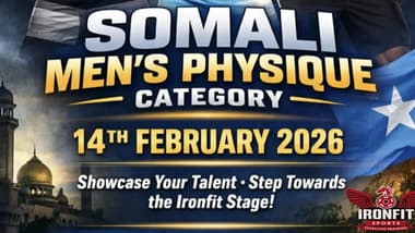 IronFit Classic Bodybuilding Championship poster for February 14, 2026