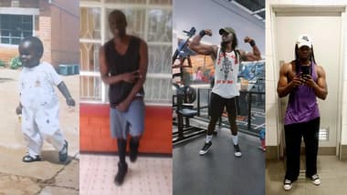 Rogers Adinda transformation from childhood obesity to natural bodybuilding