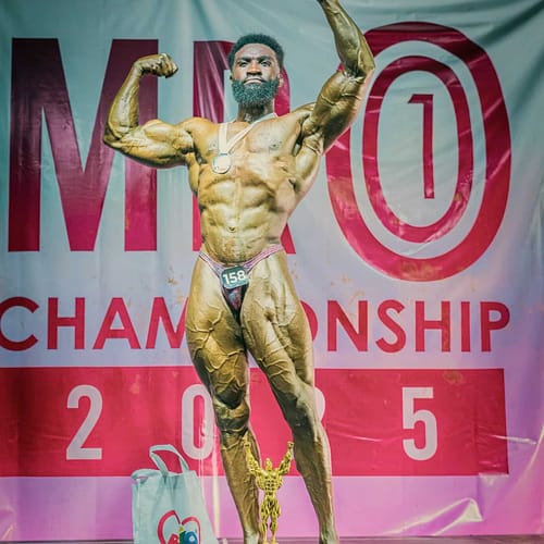 Philip Guya – Kenyan Classic Physique & Open Bodybuilding bodybuilder