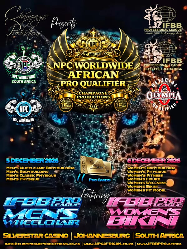2026 NPC Worldwide African Pro Qualifier poster