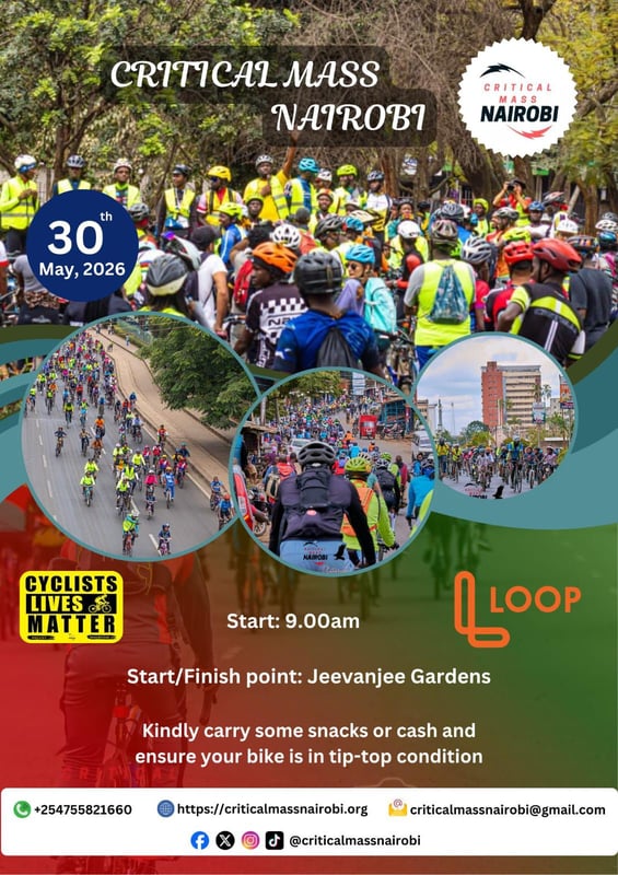 Critical Mass Nairobi poster