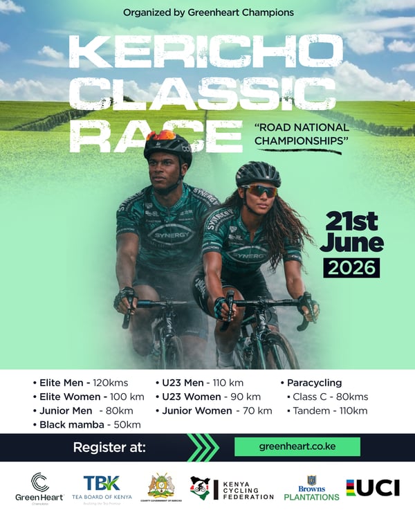 Kericho Classic Race 2026 - Road National Championships poster