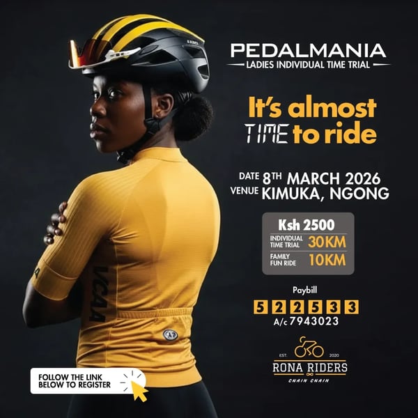 Pedalmania Ladies ITT poster