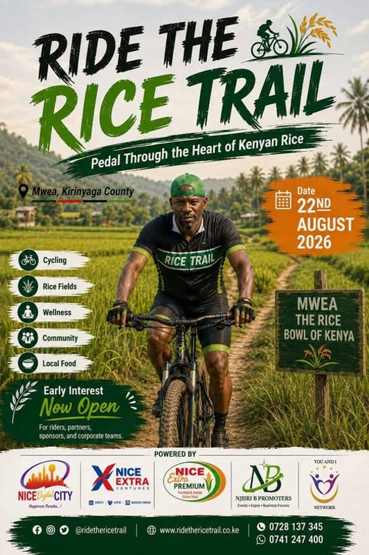 Ride The Rice Trail poster
