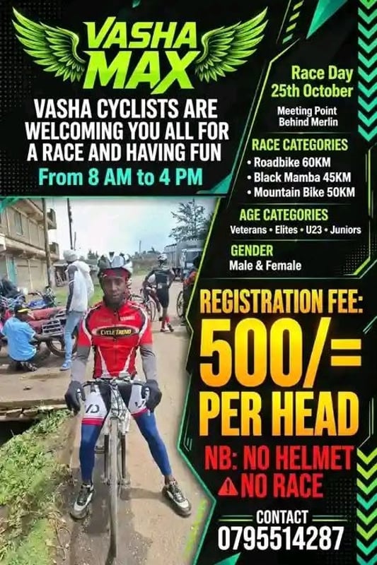 Vasha Max Race poster