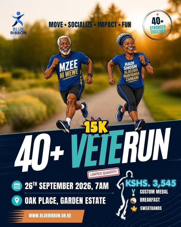40+ VeteRun 2026 poster