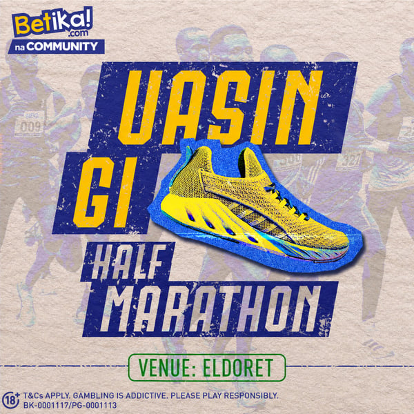 Betika Uasin Gishu Half Marathon poster