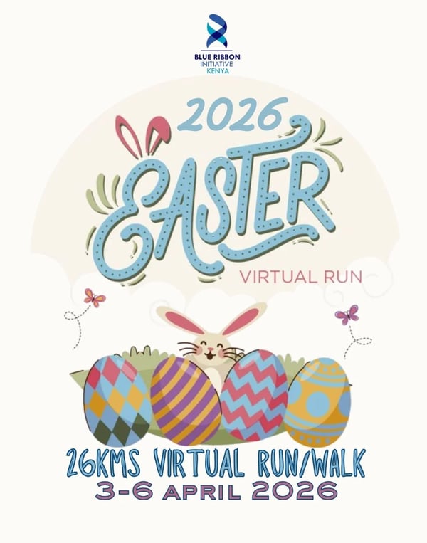 Easter 2026 26KM Run/Walk Virtual Challenge poster