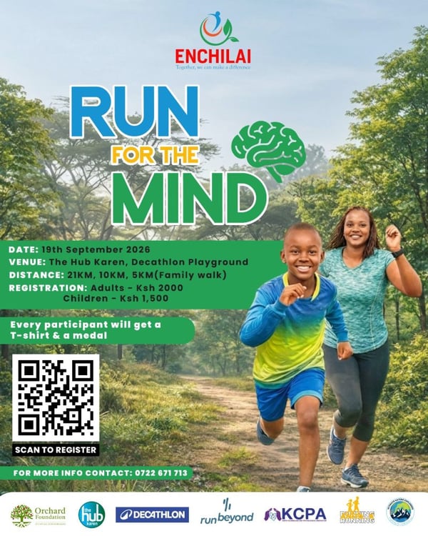 Enchilai Run for the Mind 2026 poster