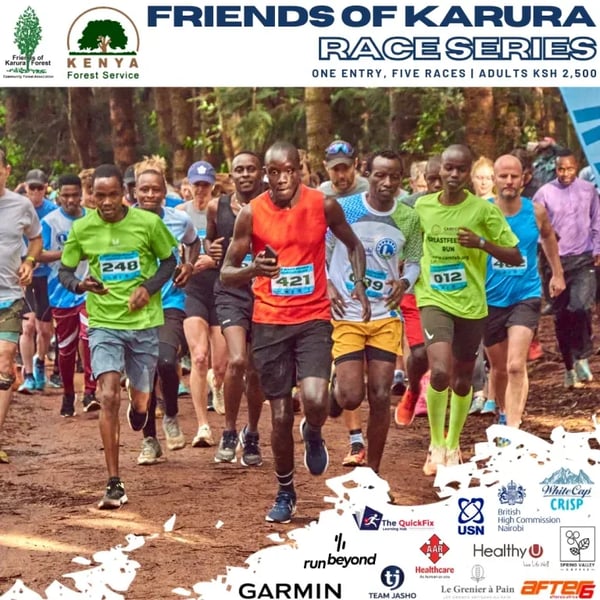 Friends of Karura Race Series 2026 poster