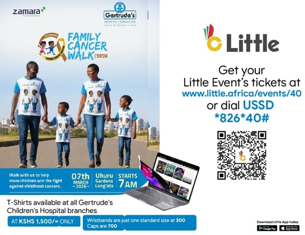 Gertrude's Family Cancer Walk 2026 poster