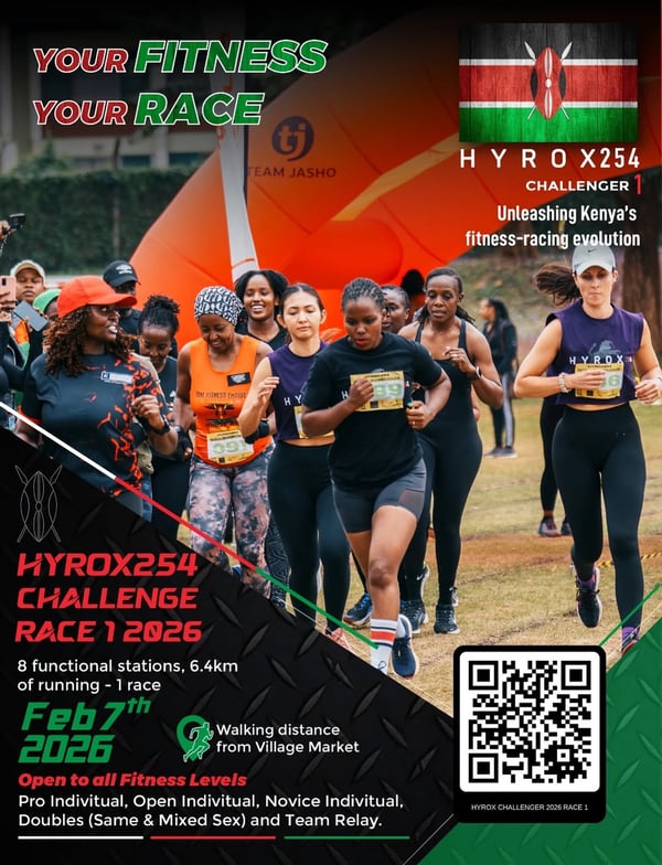 Hyrox 254 Challenger 2026 Series 1 poster