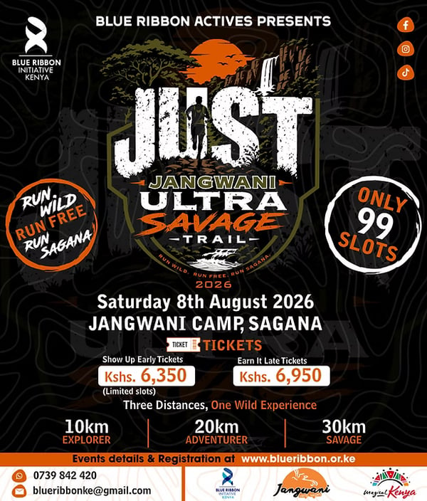 Jangwani Ultra Savage Trail (J.U.S.T) Run 2026 poster