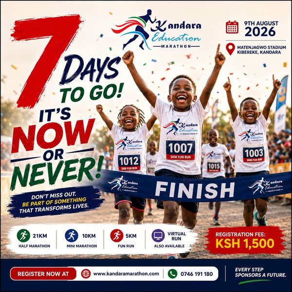 Kandara Education Marathon 2026 - 6th Edition poster