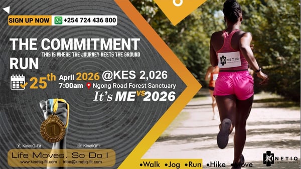 The Commitment Run - It's ME vs 2026 poster