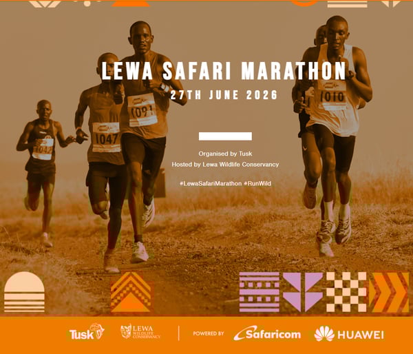Lewa Safari Marathon poster