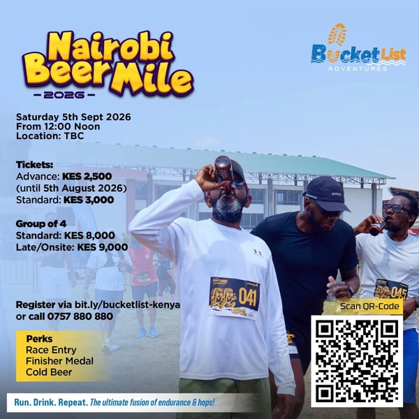 Nairobi Beer Mile poster