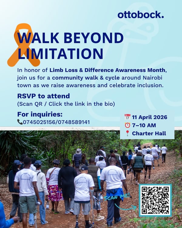 Ottobock Walk Beyond Limitation 2026 poster