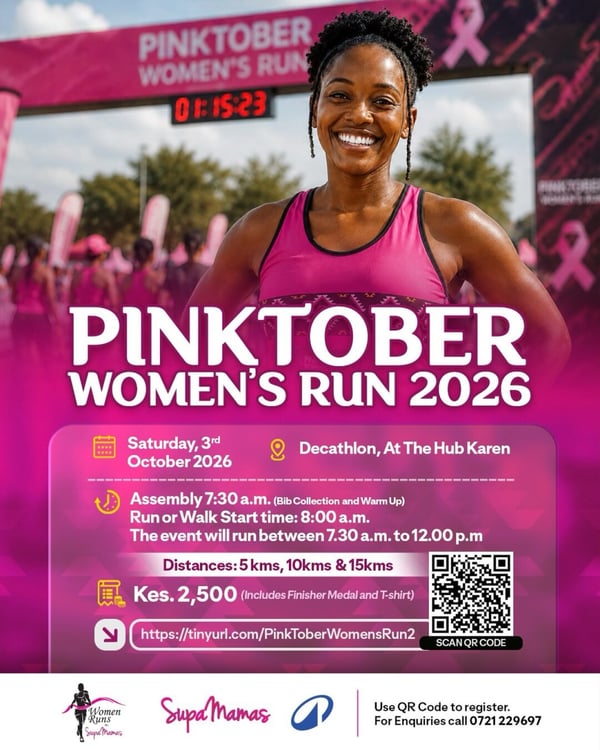 PinkTober Women's Run 2026 - 2nd Edition poster