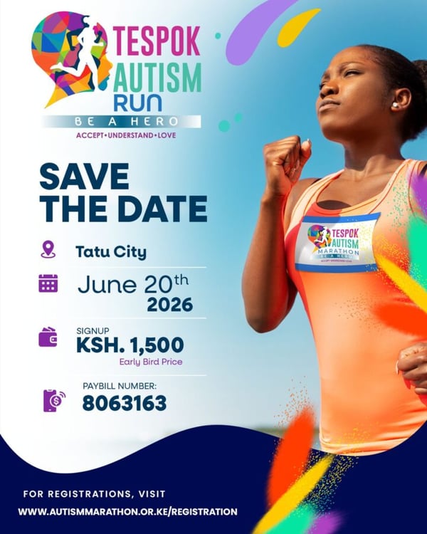 TESPOK Autism Run - 3rd Edition poster