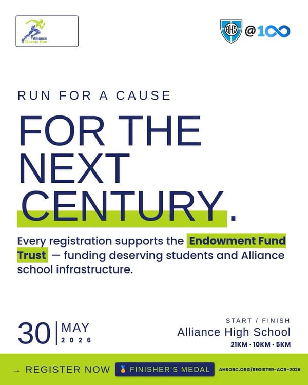 The Alliance Classic Run 2026 poster