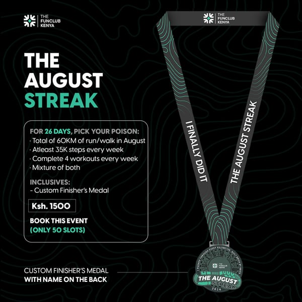 The August Streak 2026 poster