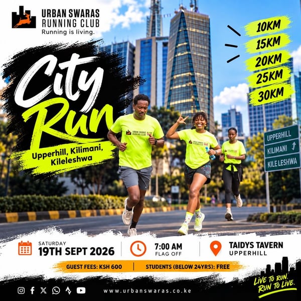 Urban Swaras Run 870 poster