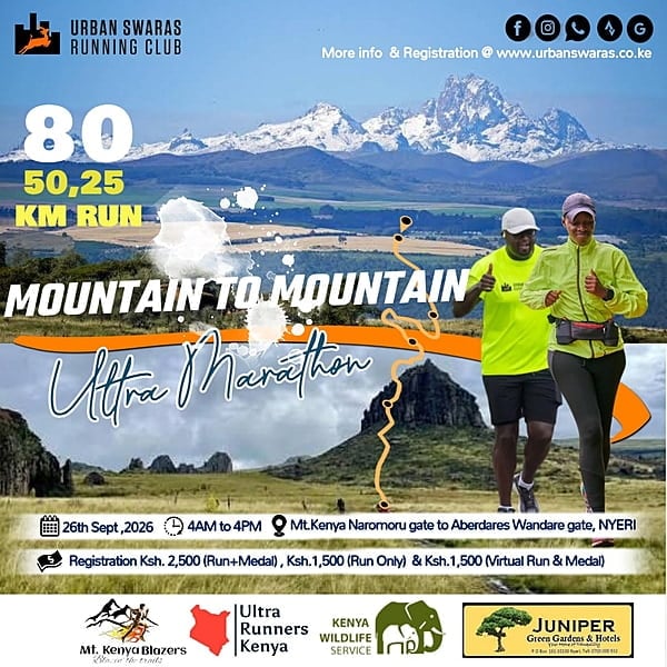 M2M Ultra Marathon - Mountain to Mountain poster