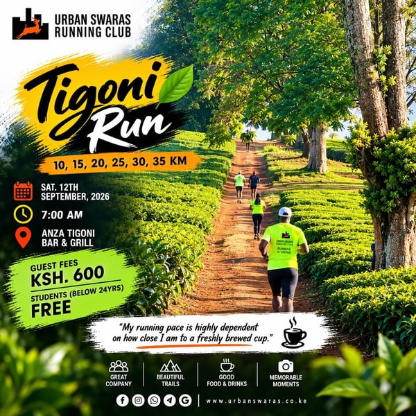 Urban Swaras - Tigoni Run (Run 869) poster