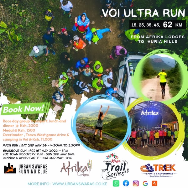 Voi Ultra Run 2026 poster