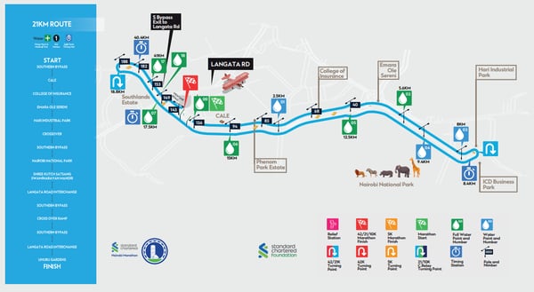 21km Route