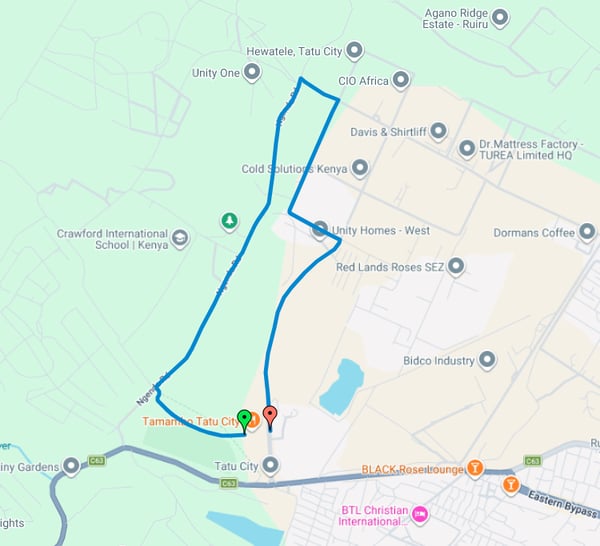 5km Route
