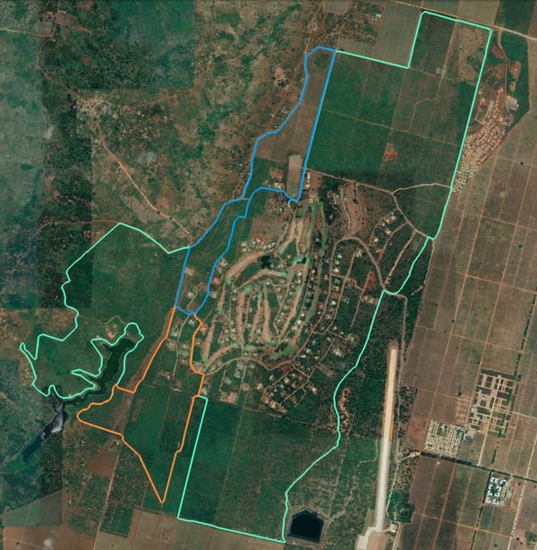 Vipingo Ridge Trail Run 2026 route map