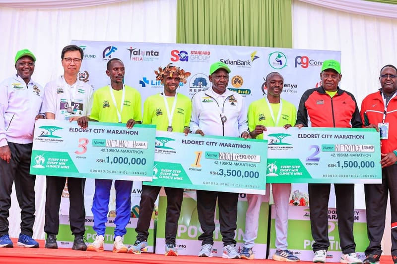 Eldoret City Marathon 2026 men