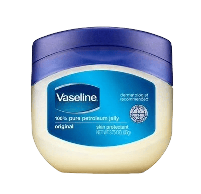 Vaseline petroleum jelly jar