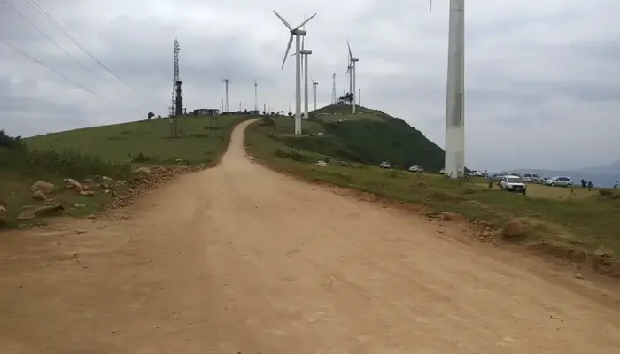Ngong Hills (Cross-Country) cycling route in Kajiado County