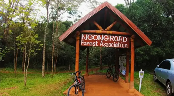 Ngong Road Forest Sanctuary cycling route in Ngong, Nairobi